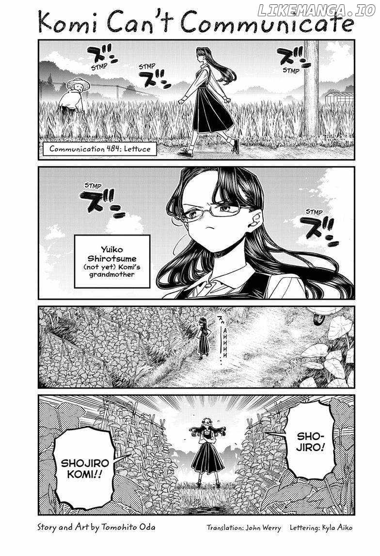 Komi-san wa Komyushou Desu Chapter 484 2